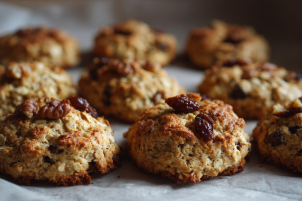 Постный десерт для нее: банановые печенья без яиц