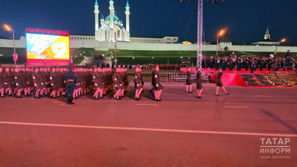 В Казани состоялась репетиция парада в честь 81-й годовщины Великой Победы