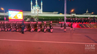 В Казани состоялась репетиция парада в честь 81-й годовщины Великой Победы