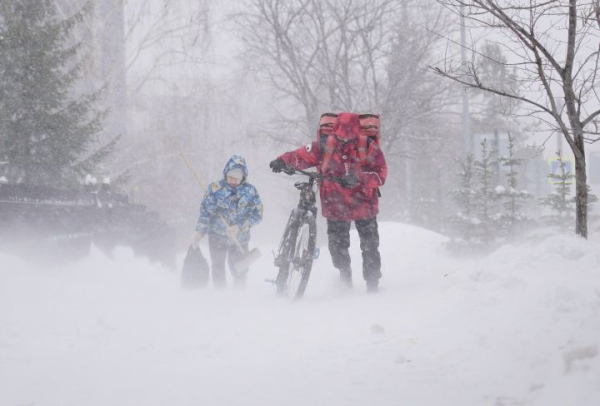 Метель и колебания температуры обещают в Татарстане