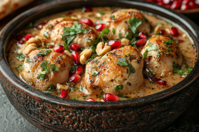 Настроение &mdash; Грузия! Курица в ореховом соусе томится в духовке, а гости думают, что я полдня колдовала. Идеально для праздника