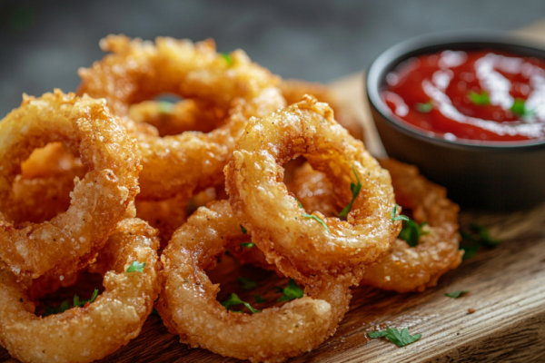 Эти луковые кольца стали моим секретным &laquo;оружием&raquo; для гостей &mdash; готовятся за 10 минут и всегда улетают первыми