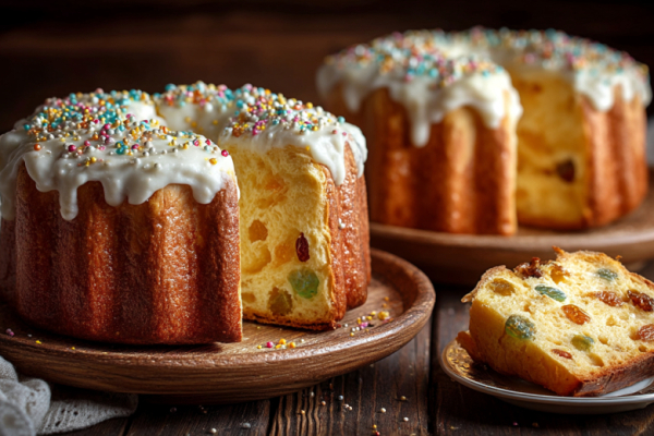 Без опары: сливочный мягкий кулич с цукатами &mdash; рецепт для тех, кто боится работать с тестом