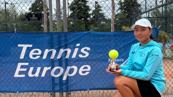 Айым Канагатова выиграла теннисный турнир в Нидерландах