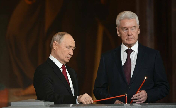 Владимир Путин поздравил россиян с Пасхой