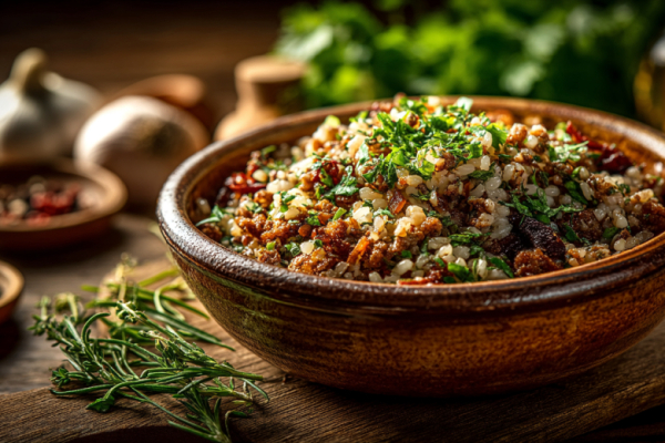 Додумался же до такого &mdash; соединить остатки гречки и риса! А оказалось безумно вкусно &mdash; вот рецепт