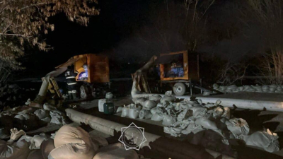 Более 20 районов отрезаны от дорог в Акмолинской области из-за паводка