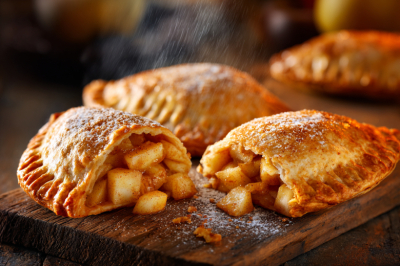 Постные пирожки с яблоками: сладко и не грешно