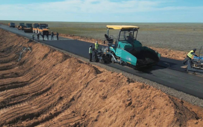 30 км дороги открыли для движения недалеко от Шалкара