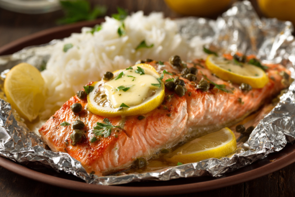 Ужин для двоих: лосось, который готовится сам, пока ты зажигаешь свечи