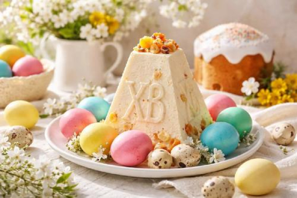 Готовимся к Светлой Пасхе: нежная творожная пасха без яиц и сливочного масла