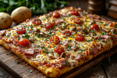 Тру картошку и смешиваю с яйцом &mdash; выходит вкуснее и дешевле пиццы: для завтраков и чаепитий