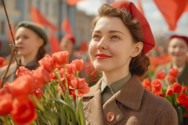 С весной вас, товарищи: как в СССР отмечали Международный женский день