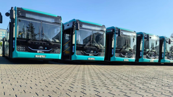 Система контроля водителя и камеры в салоне: новые автобусы поступили в Караганду