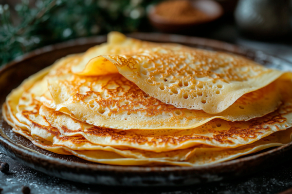 Сотни дырочек на каждом &mdash; так жарила моя бабушка. Рецепт вкусных кружевных блинчиков на Масленицу