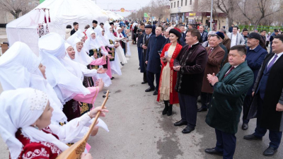 В Кармакшинском районе прошло праздничное мероприятие &quot;Төрлет, Наурыз!&quot;