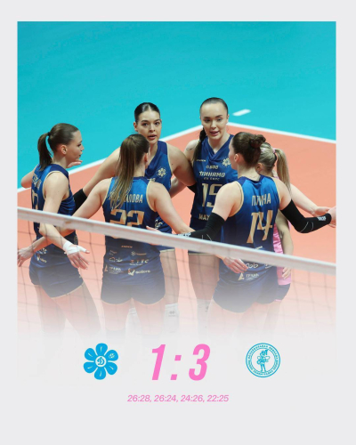 Волейболистки &laquo;Динамо &ndash; Ак Барс&raquo; уступили &laquo;Ленинградке&raquo;