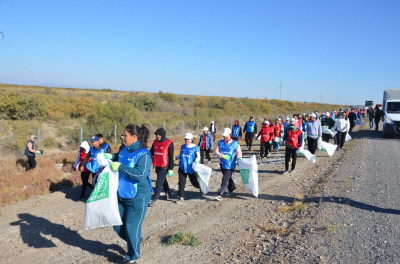 В Приаралье подвели итоги road-эстафеты &quot;Таза Қазақстан&quot;