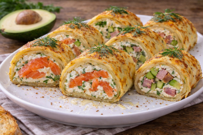Вместо лаваша &mdash; картошка: картофельный ролл, который покоряет с первого кусочка